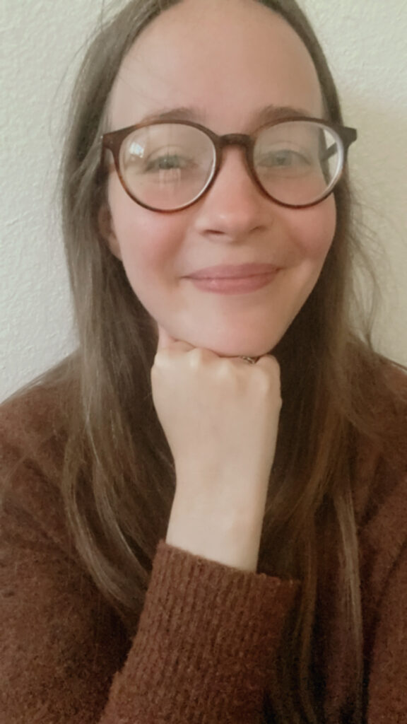 My teary-eyed in the best way reaction to her feedback for her romantic website copy. This was a pinch me I'm a copywriter for creatives and it's the dream.